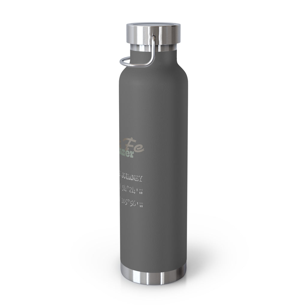 Santa Fe Trail Blazer 22oz Copper Vacuum Insulated Water Bottle