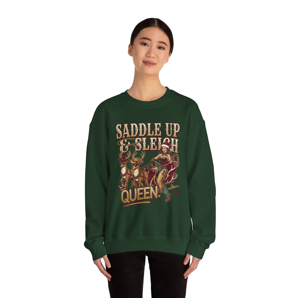 Saddle Up & Sleigh Christmas Pullover