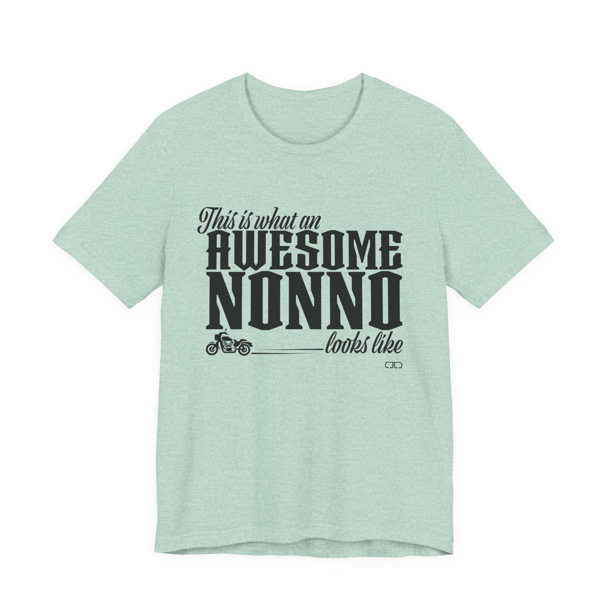 Awesome Nonno Tee | Unisex T-Shirt for Grandfathers | Great Gift for Father's Day, Birthdays, or Family Gatherings