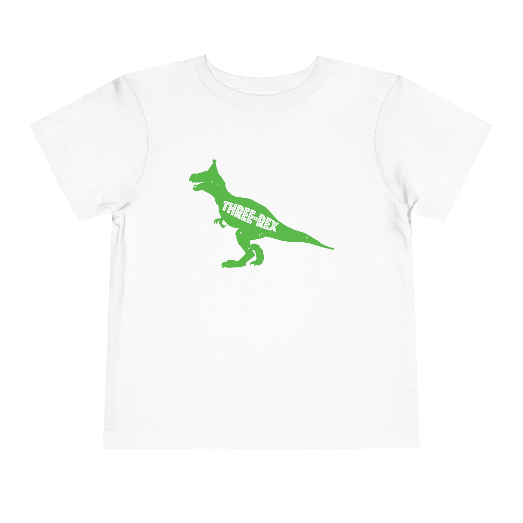 Dinosaur Toddler Tee Three Rex - Adventure Awaits! Cute Dino Shirt for Kids, Playtime Outfit, Birthday Gift, Baby Shower Present, Summer Fun