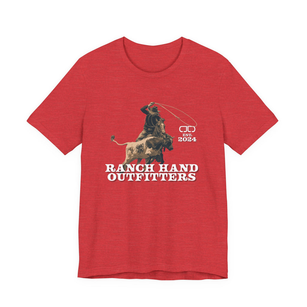 Ranch Hand Outfitters Tee — Cowboy Roping Western Graphic T-Shirt