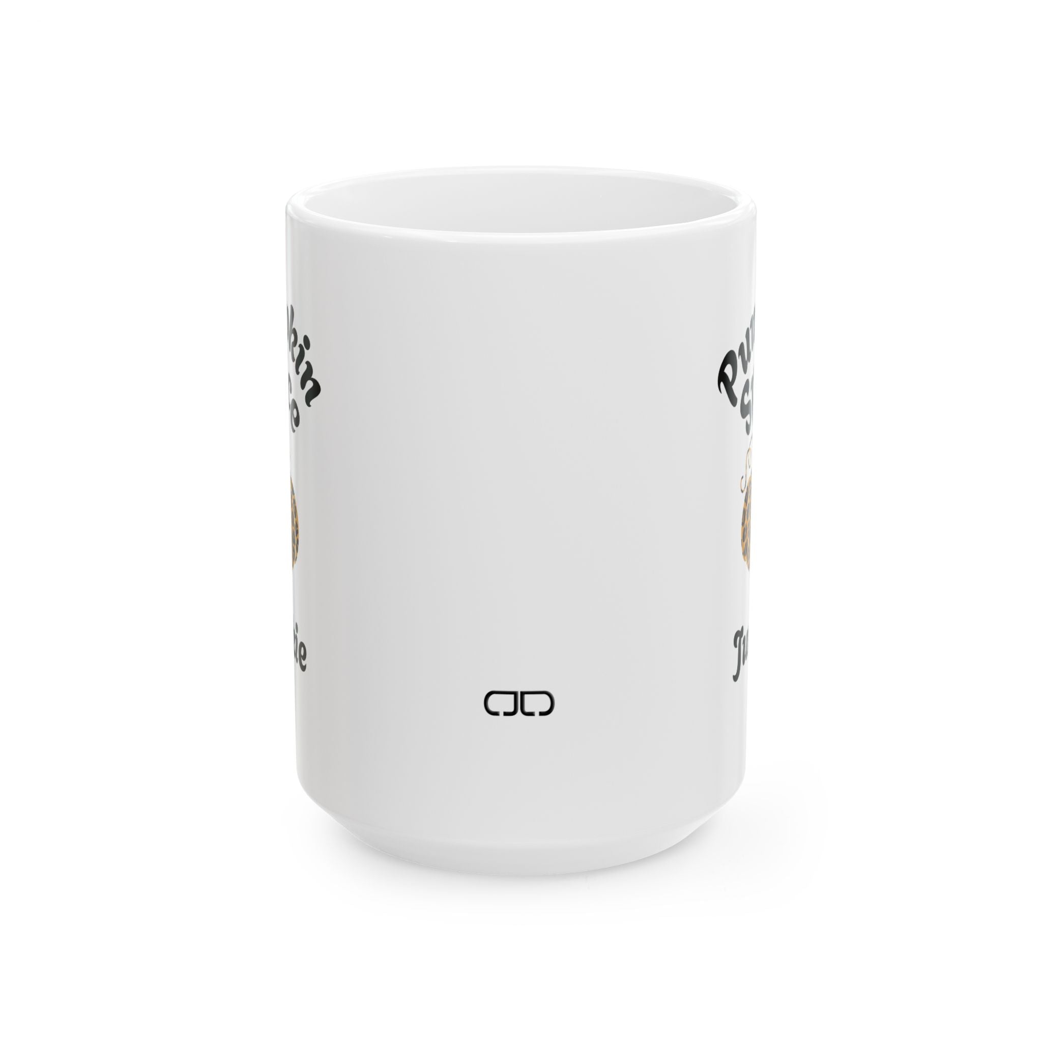 Pumpkin Spice Junkie | Ceramic Coffee Mug, Funny Gift for Coffee Lovers, Personalized Mug, Perfect for Birthdays or Holidays