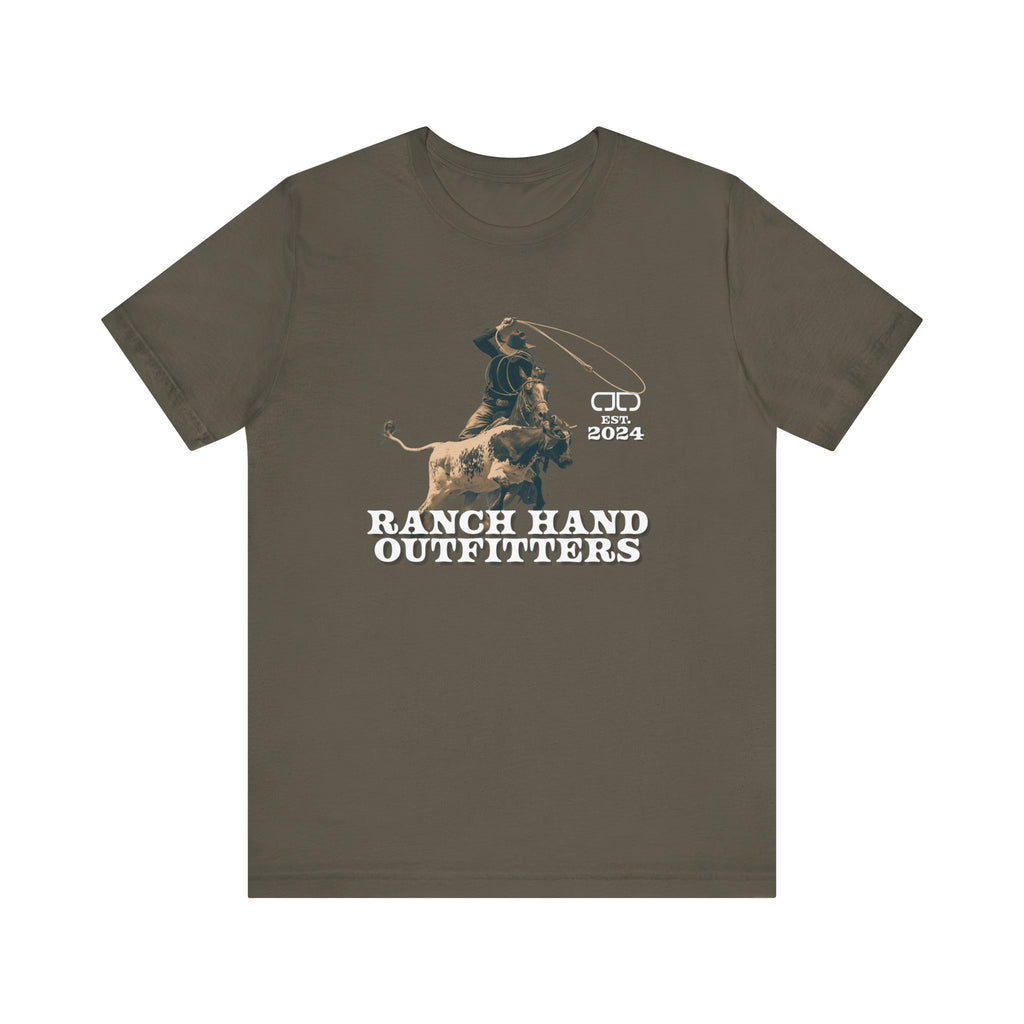 Ranch Hand Outfitters Tee — Cowboy Roping Western Graphic T-Shirt