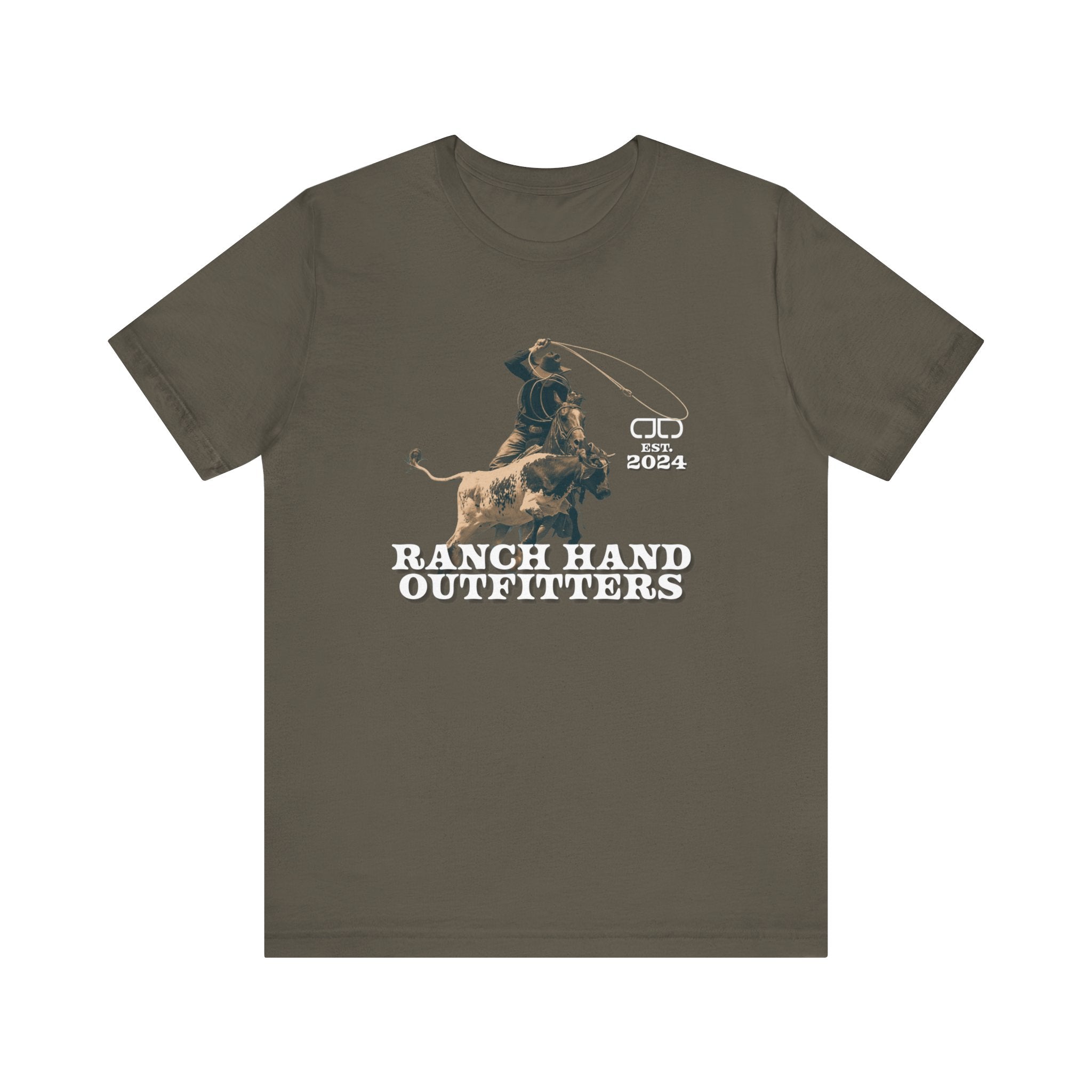 Ranch Hand Outfitters Tee — Cowboy Roping Western Graphic T-Shirt