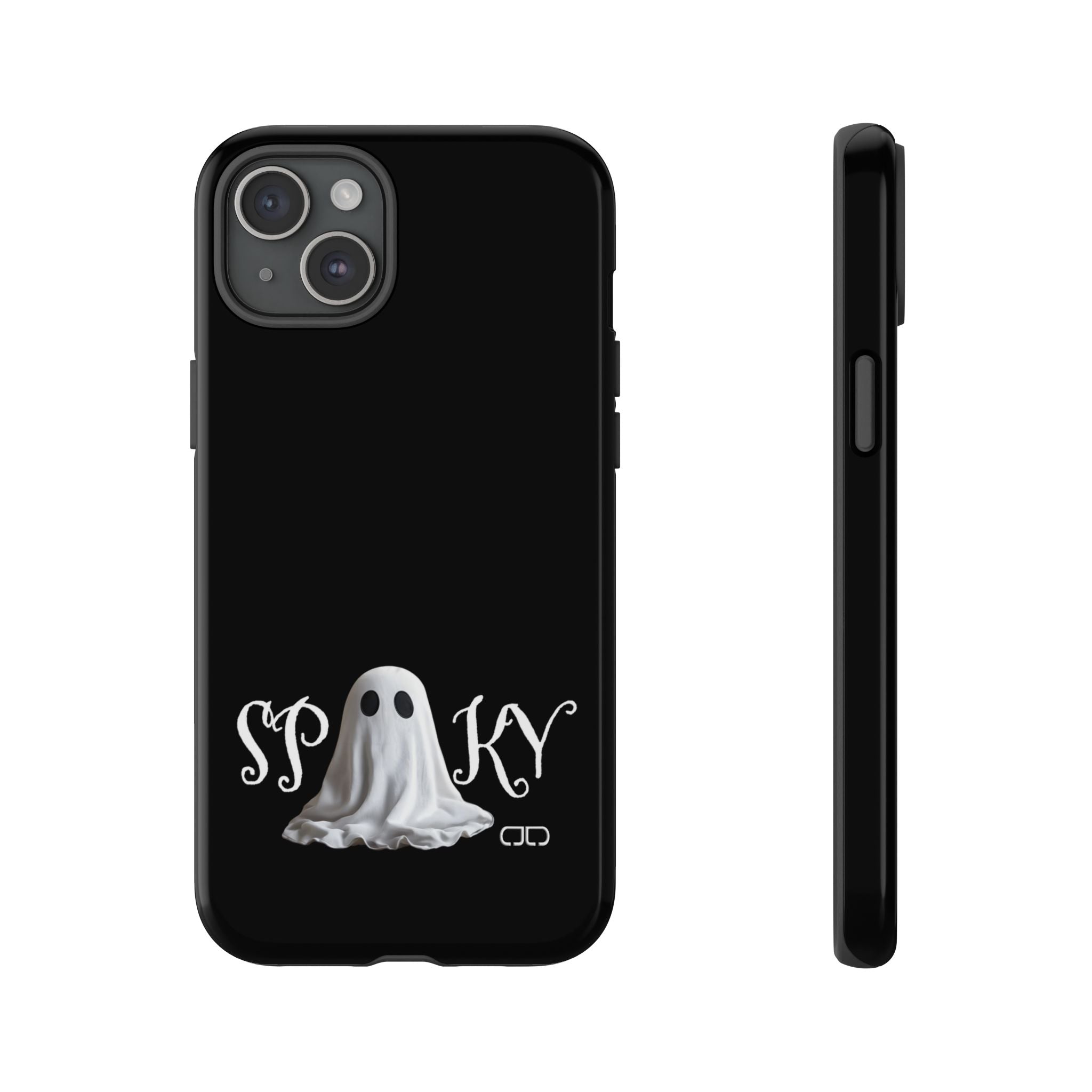 Spooky Ghost Phone Case, Halloween Accessories, Cute Phone Cover, Unique Gift for Ghost Lovers, Trendy Smartphone Decor