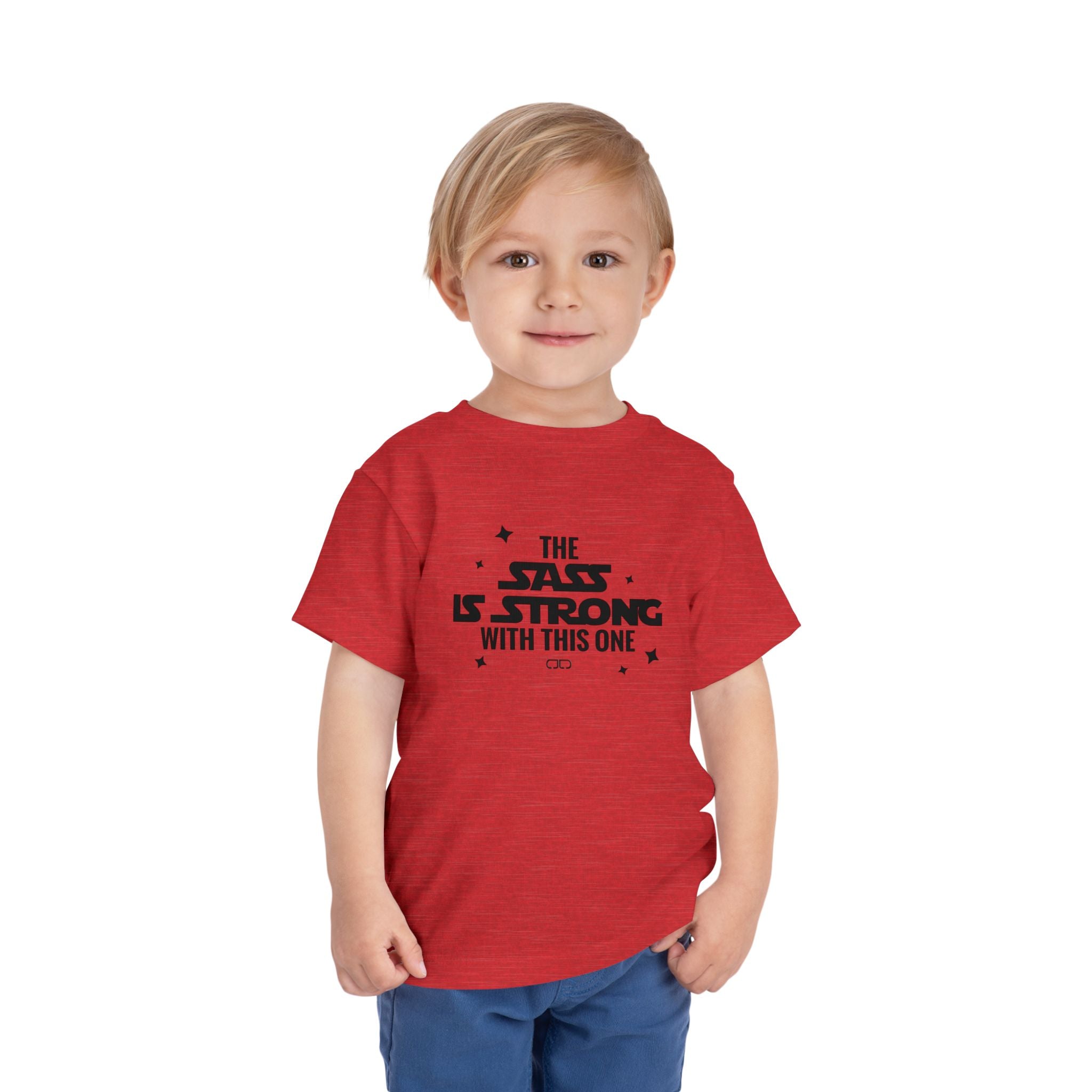 Sassy Toddler Tee - Cute Kids T-Shirt with Strong Sass Design | Birthday Gift, Playtime Apparel, Fun Fashion, Gift for Daughter