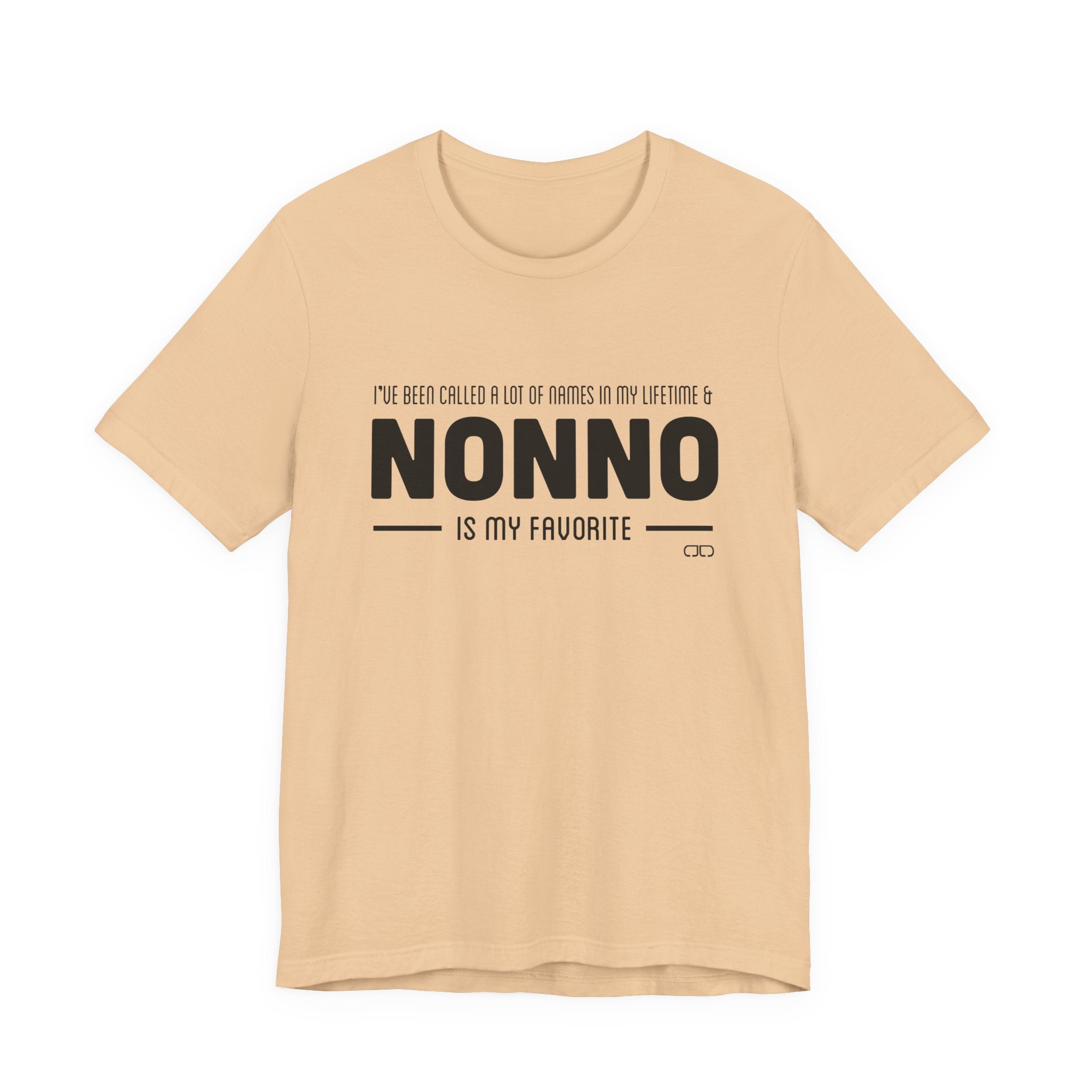 Grandparent Favorite Unisex Tee, Gifts for Grandparents, Family Reunion Shirt, Cute Nonno T-Shirt, Birthday Gift for Grandpa