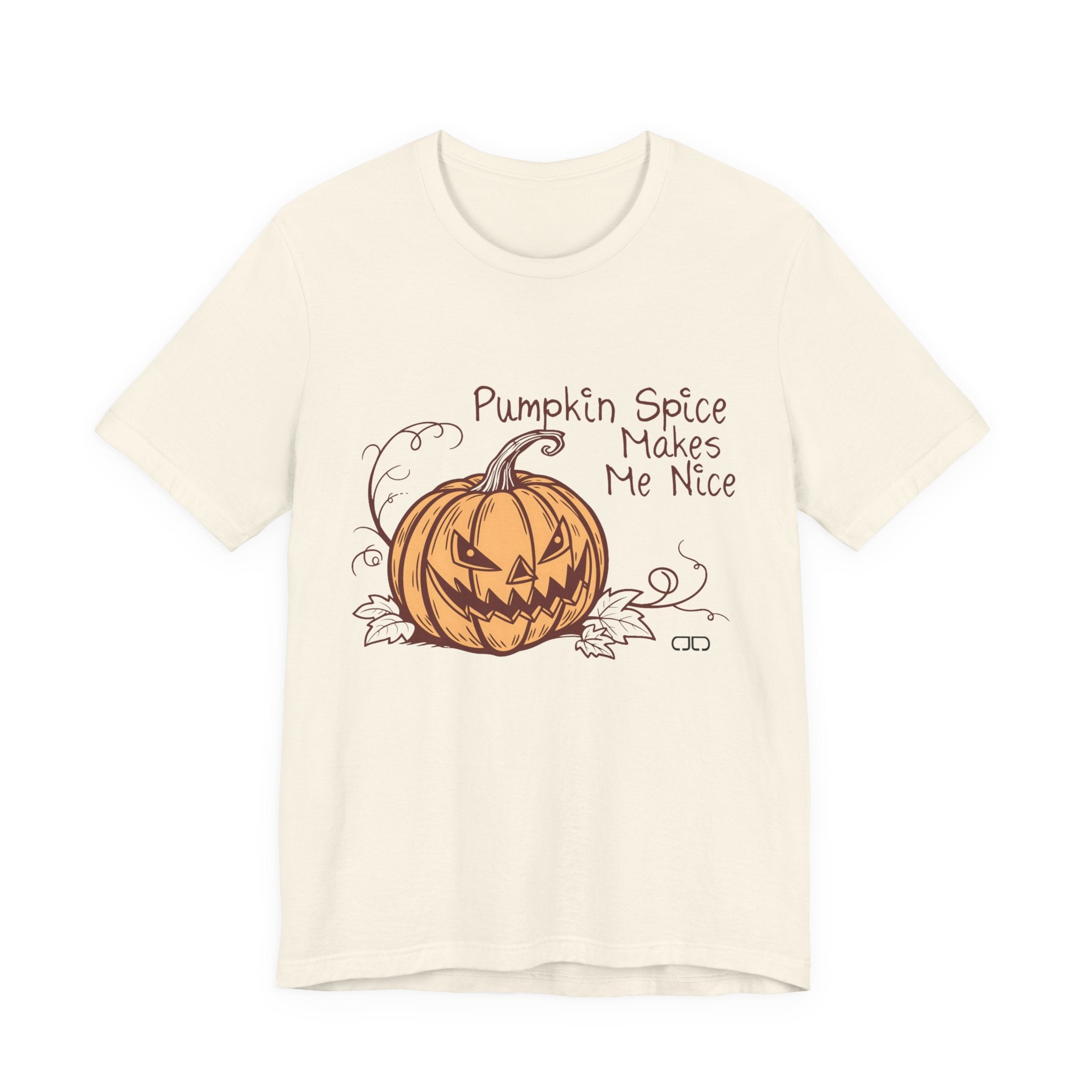Pumpkin Spice Short Sleeve Tee | Fall Halloween T-Shirt, Funny Graphic Tee, Seasonal Fashion, Autumn Gift, Unisex Tee