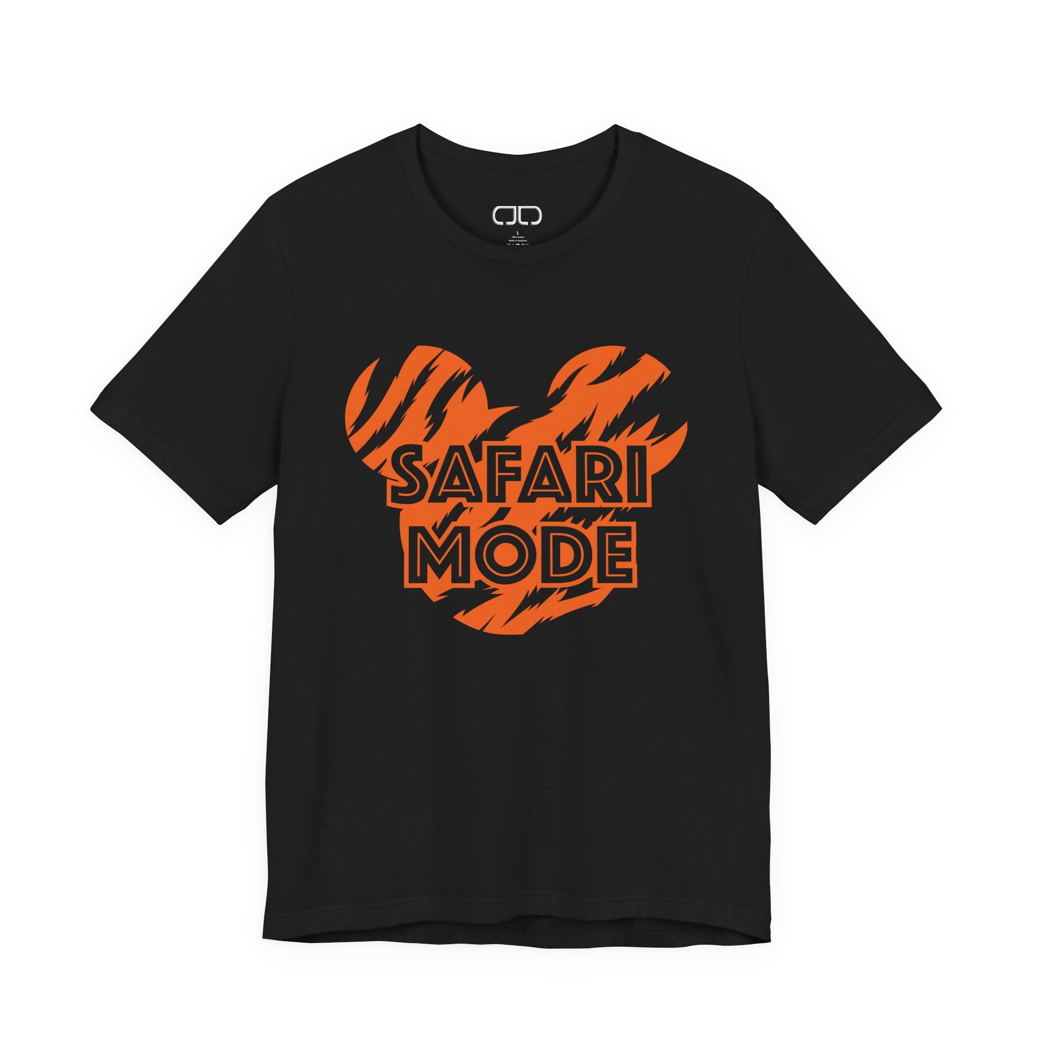 Safari Mode Tiger Unisex Tee - Wild Adventure Shirt, Fun Animal Lover Gift, Travel T-Shirt, Jungle Vibes Apparel, Family Safari Outfit