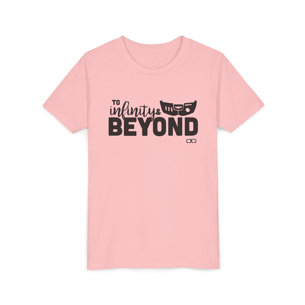 Infinity Beyond Kids Tee, Fun Tee for Children, Birthday Gift, Playdate Wear, Adventure Inspired T-Shirt, Youth Graphic Shirt