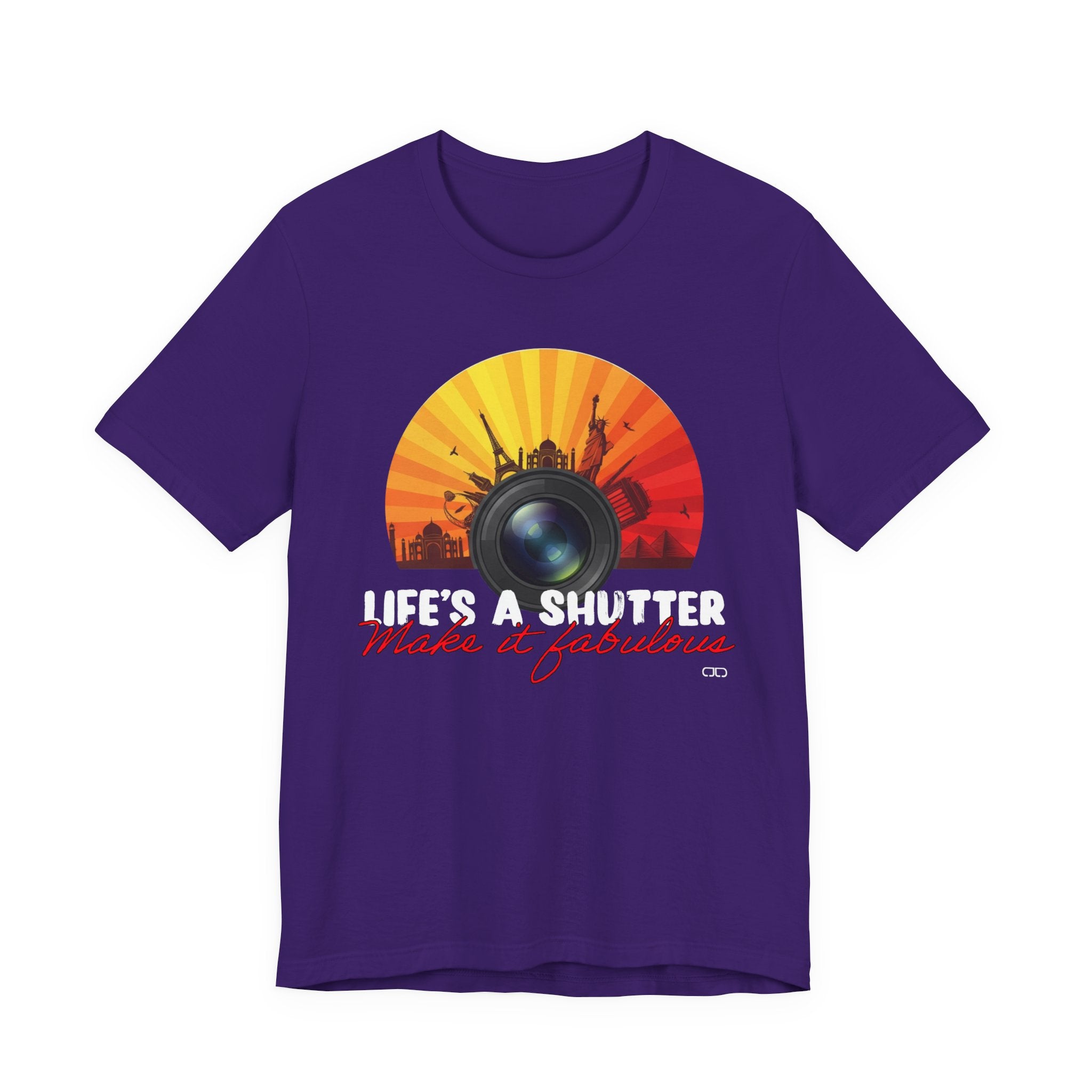 Life's a Shutter, Gift for Photographers, Cinematic Photography Tee, Casual Wear, Travel Souvenir, Birthday Gift