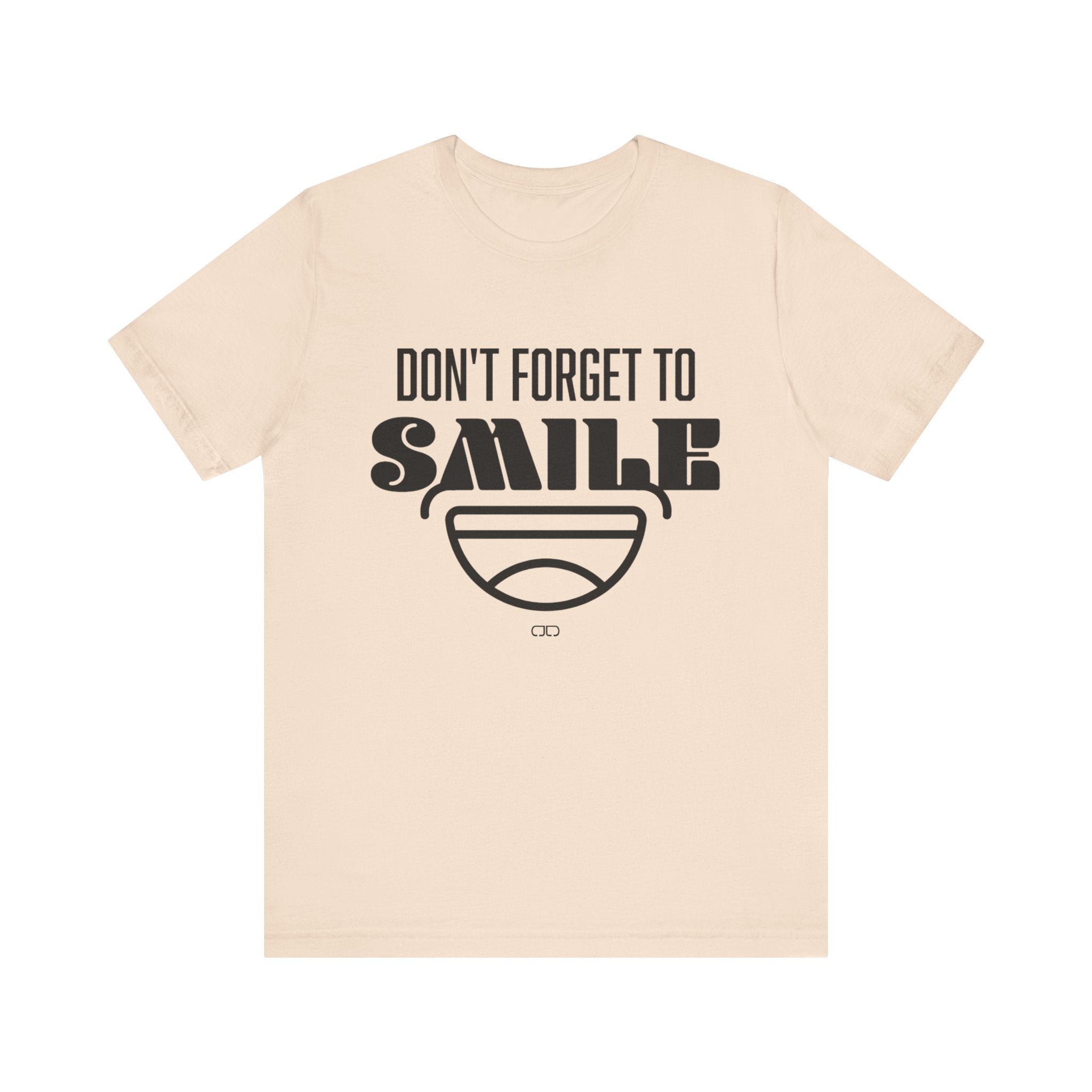 Don't Forget to Smile Tee, Motivational Shirt, Unisex Graphic Tee, Casual Wear, Gift for Friends, Positive Vibes