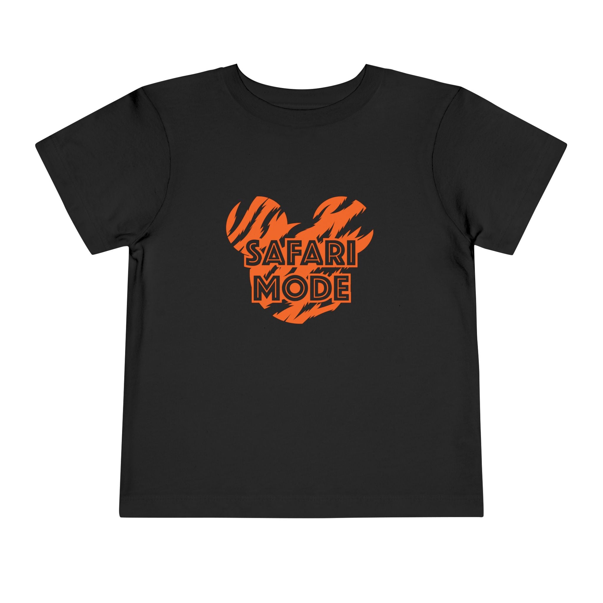 Safari Mode Tiger Toddler Tee, Cute Kids T-Shirt, Animal Adventure Shirt, Jungle Theme Outfit, Kids Summer Wear