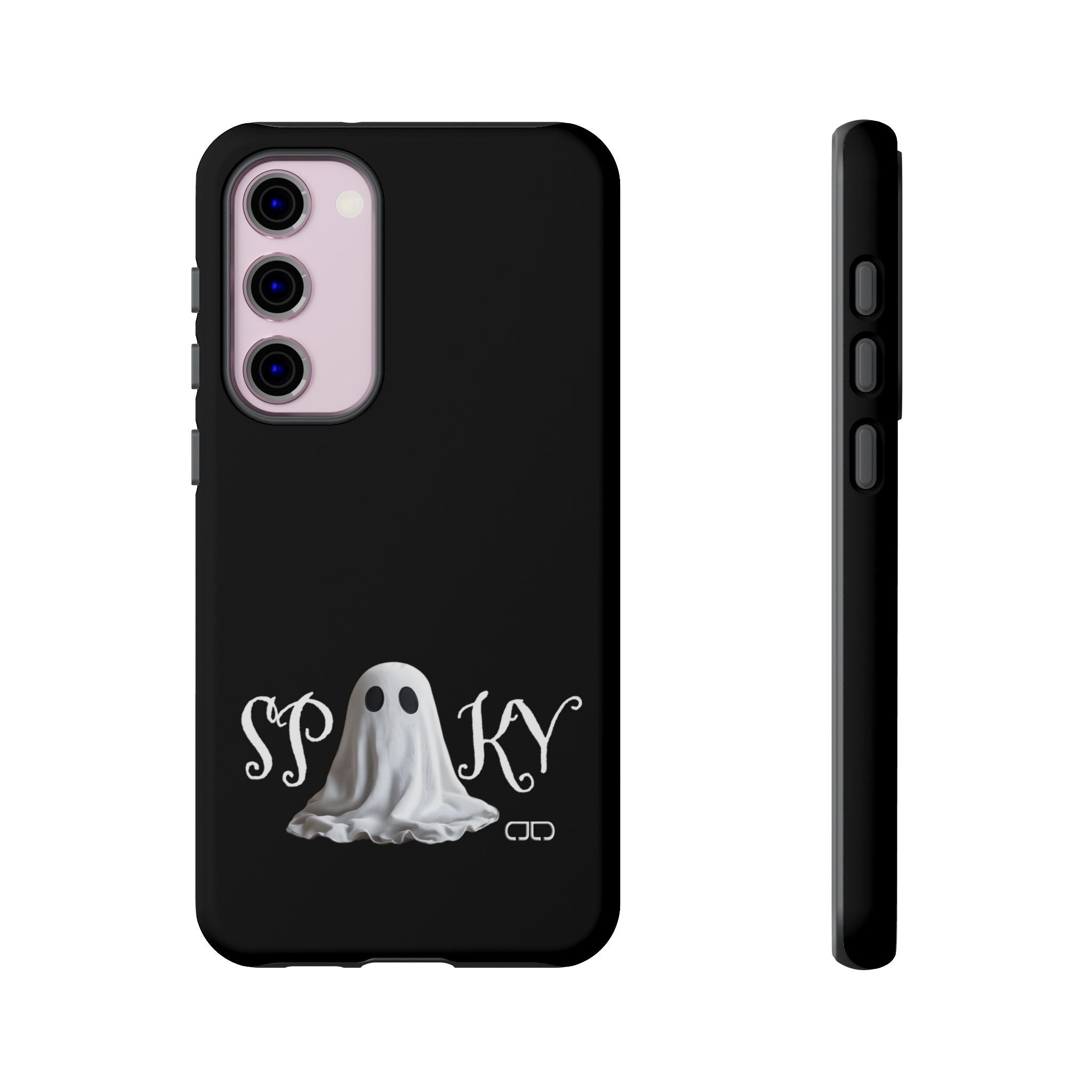 Spooky Ghost Phone Case, Halloween Accessories, Cute Phone Cover, Unique Gift for Ghost Lovers, Trendy Smartphone Decor