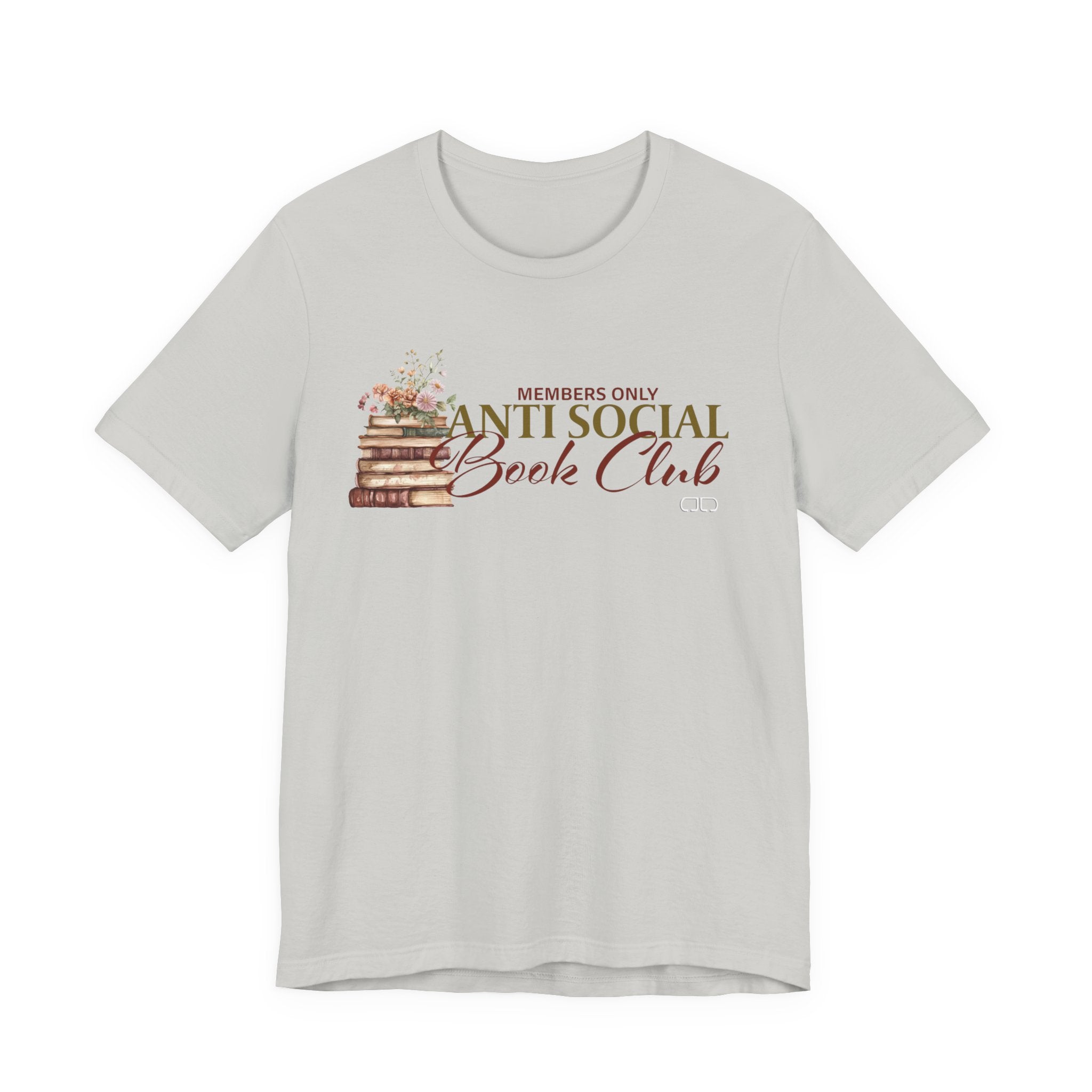 Anti-Social Book Club Tee, Cozy Reading Shirt, Gift for Book Lovers, Casual Literary Apparel, Unique Bookish Gift