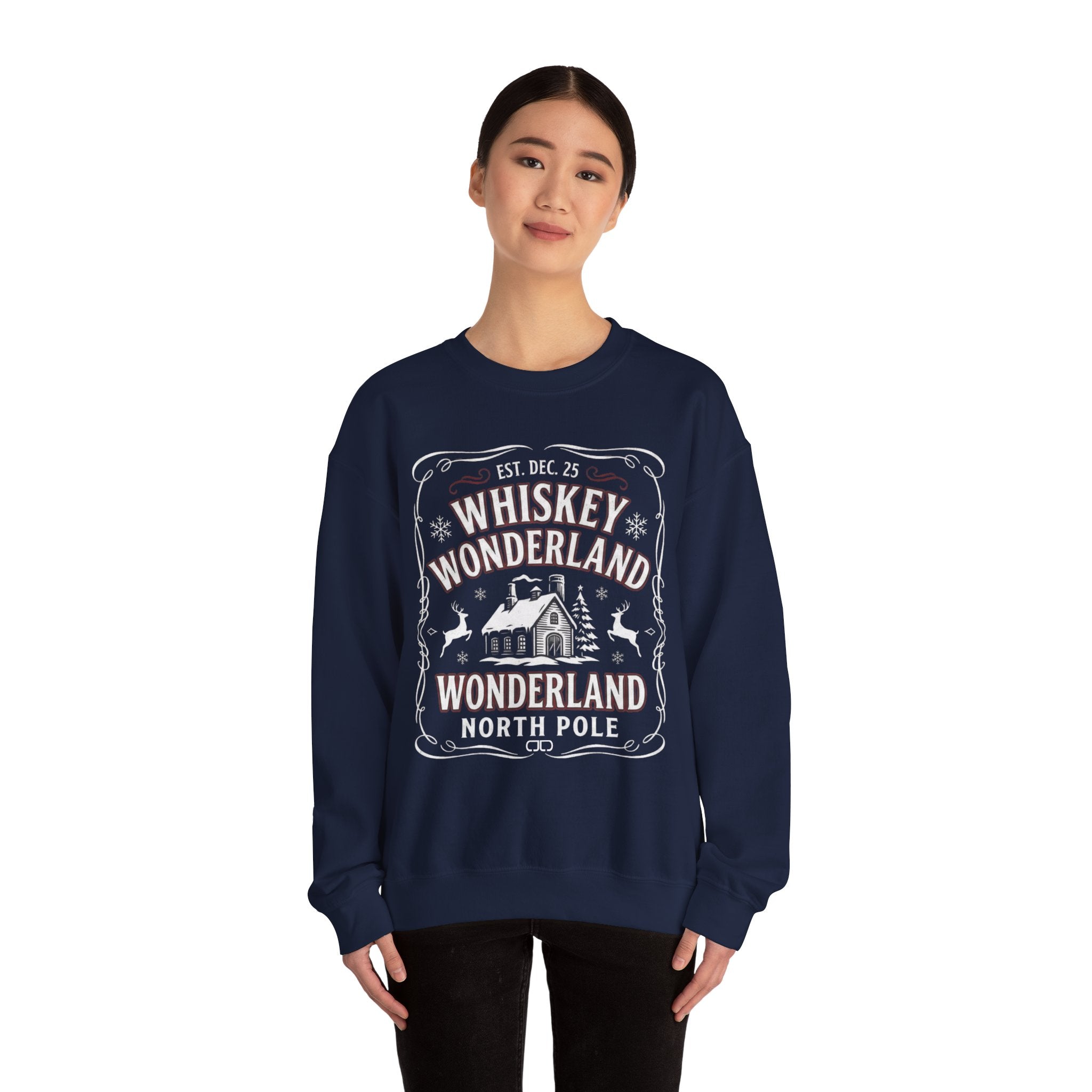 Whiskey Wonderland Crewneck Sweatshirt