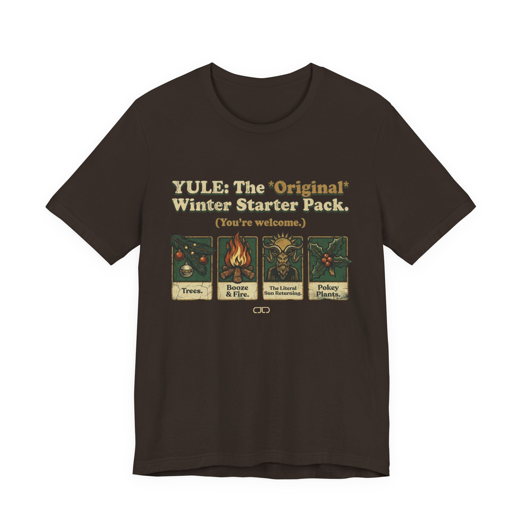 Yule Winter Starter Pack Tee — "YULE: The 'Ordinar' Winter Starter Pack (You’re Welcome)"
