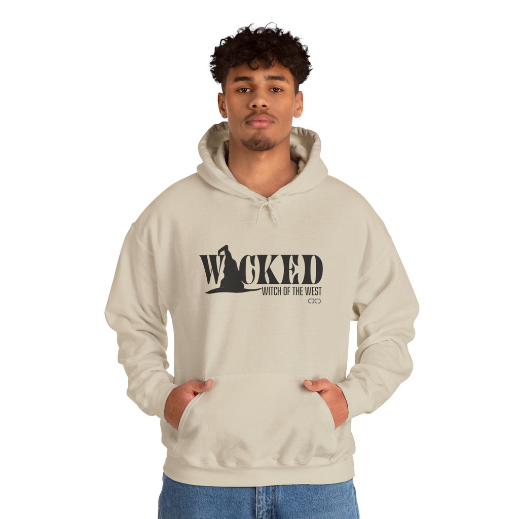 Wicked Witch of the West Hoodie, Unisex Sweatshirt for Halloween, Cozy Gift for Witch Lovers, Spooky Season Apparel, Unique Witch Design