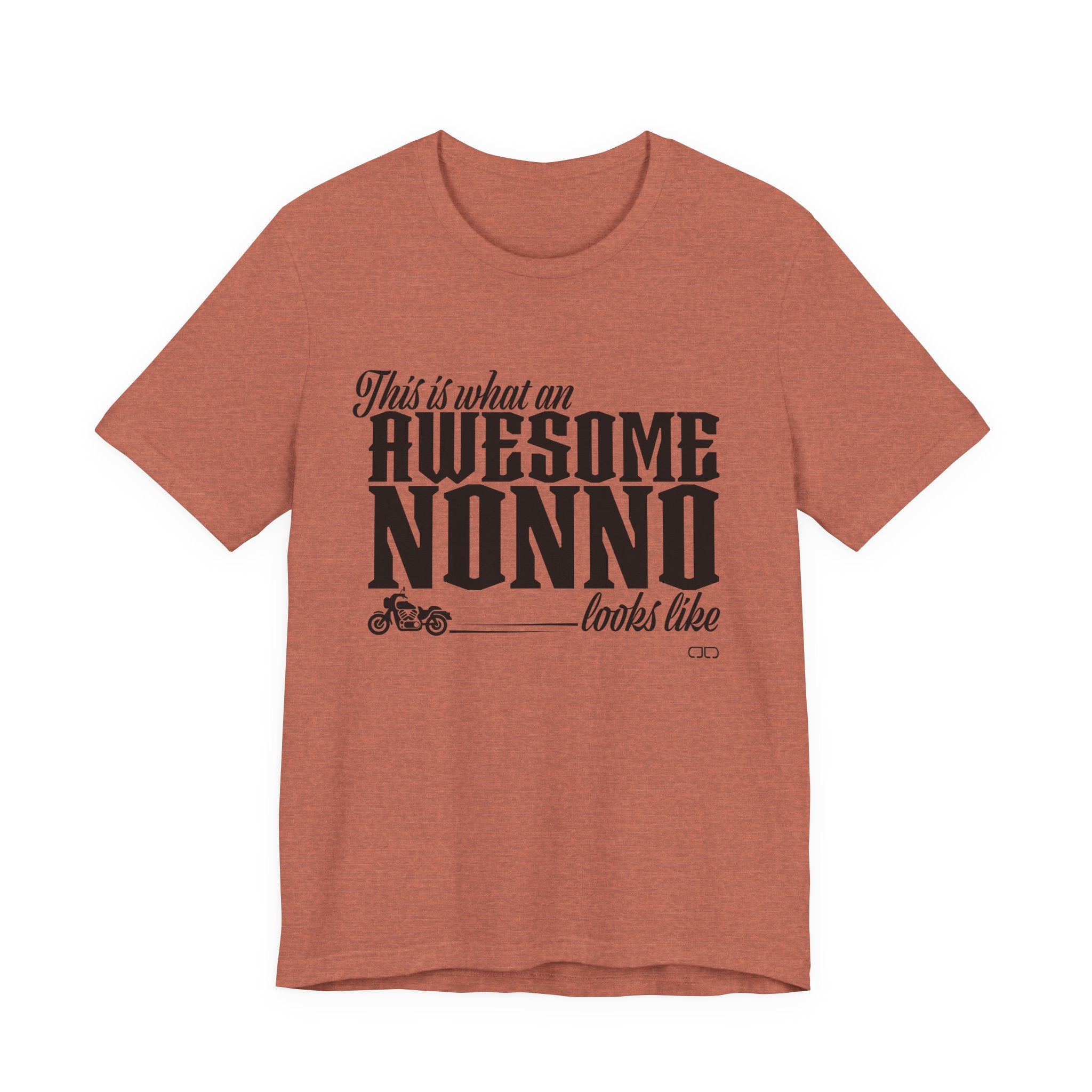 Awesome Nonno Tee | Unisex T-Shirt for Grandfathers | Great Gift for Father's Day, Birthdays, or Family Gatherings