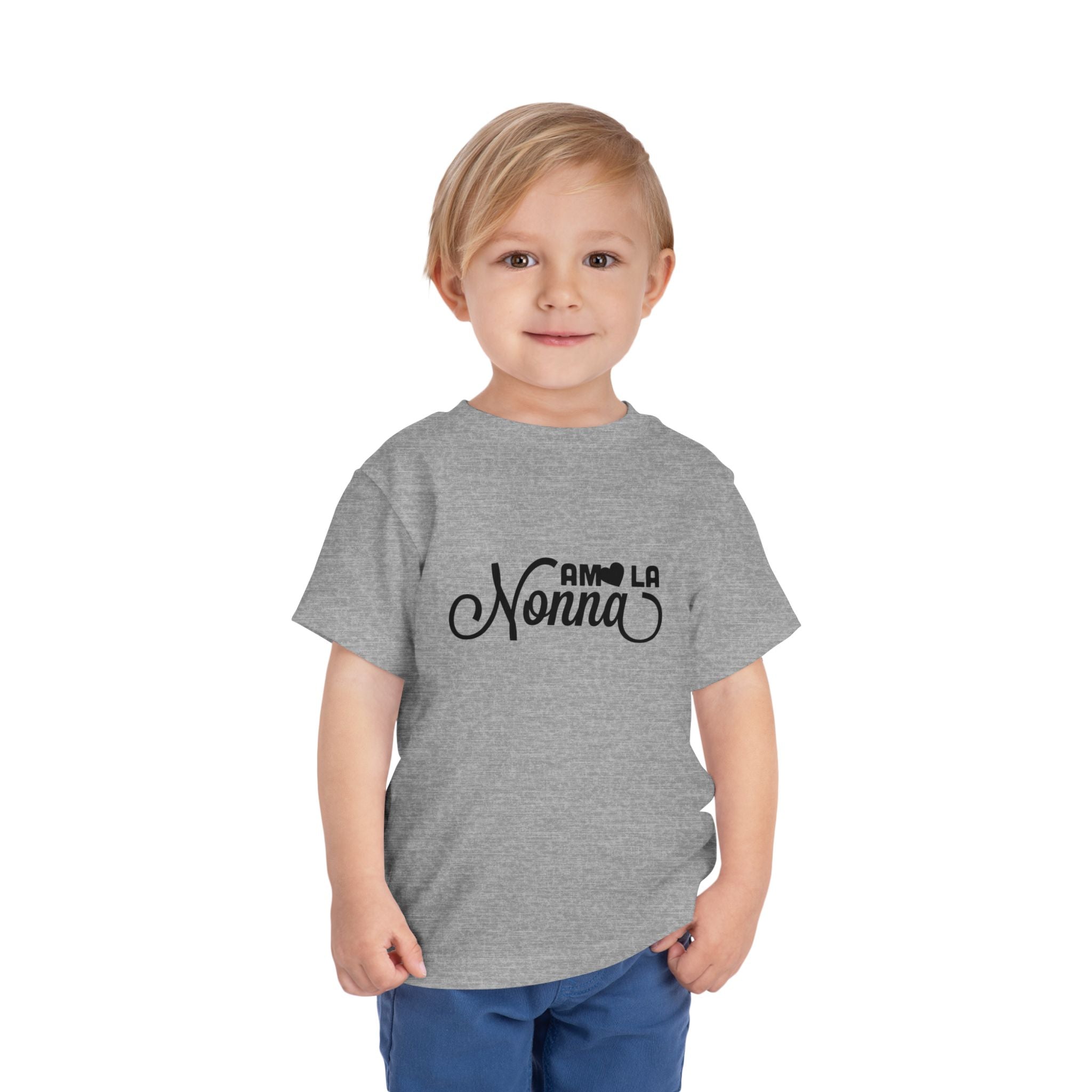 Nonna Love Toddler Tee | Adorable Gift for Grandkids | Cute Kids T-Shirt | Family Bonding Apparel | Perfect for Mother's Day