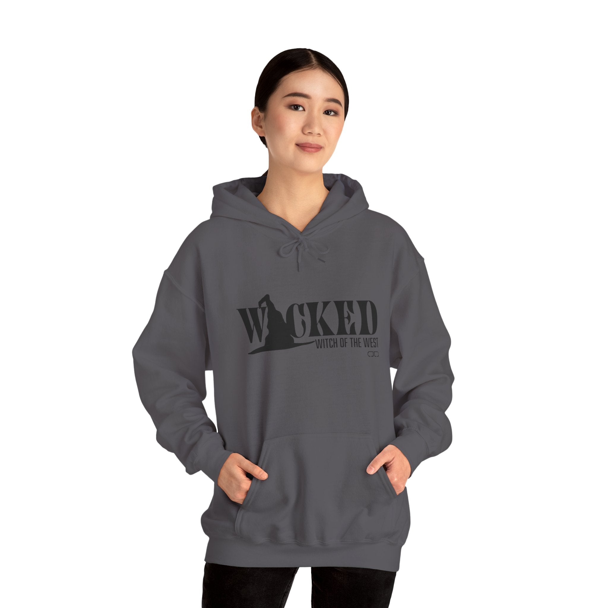 Wicked Witch of the West Hoodie, Unisex Sweatshirt for Halloween, Cozy Gift for Witch Lovers, Spooky Season Apparel, Unique Witch Design