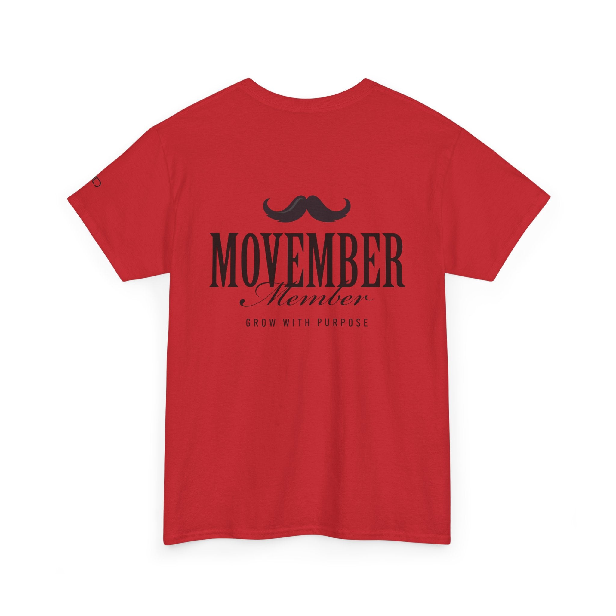 Movember Member  | Comfortable Cotton Shirt, Gifts, Fundraisers, Casual Wear, Everyday Style
