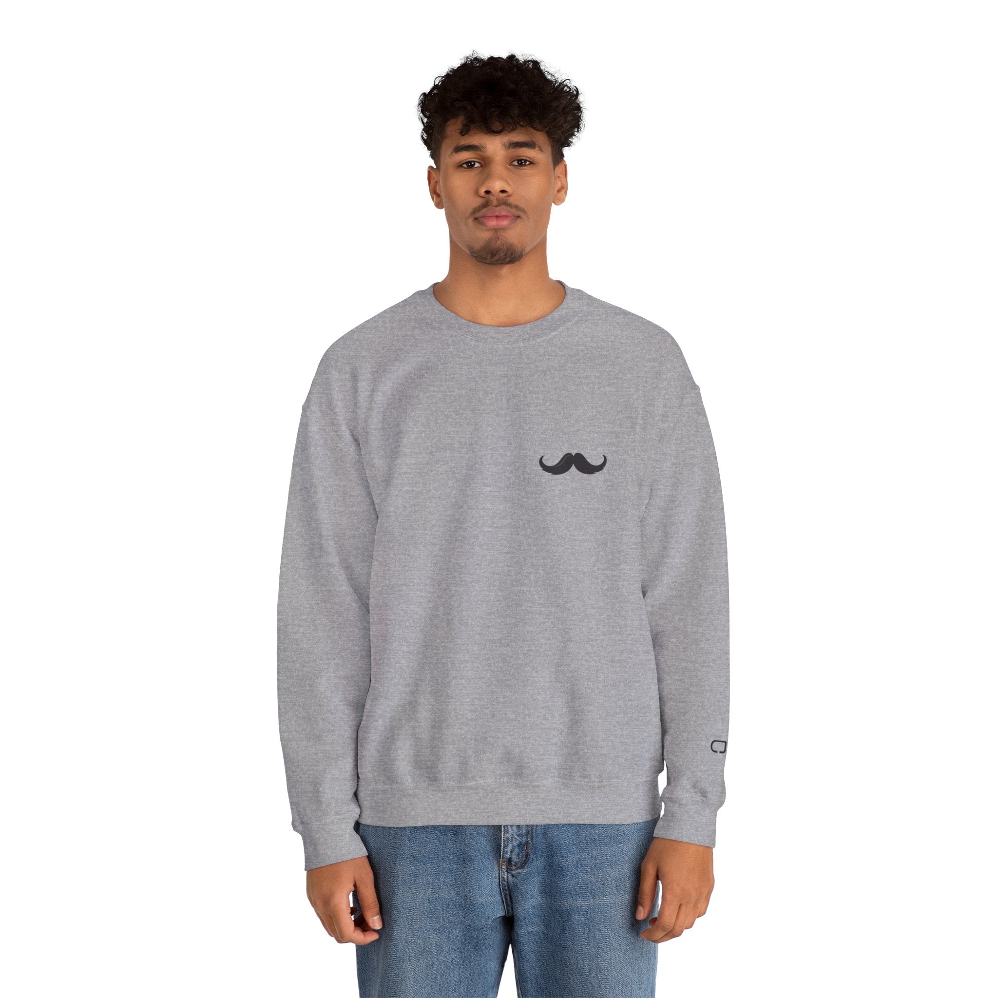 Movember Member Sweatshirt | Unisex Heavy Blend | Mustache Lover Gift | Awareness Apparel | Cozy Style | Fundraising Fashion