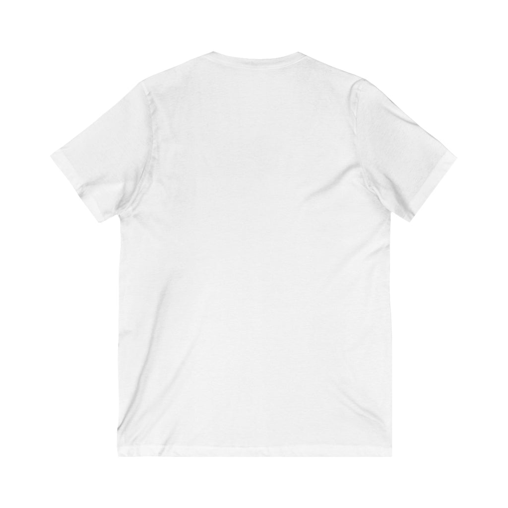White Rabbit Steampunk Book V-Neck Tee – Perfect for Book Lovers, Readers, and Literature Fans, Cozy Casual Wear, Gift for Bookworms, Book Club Apparel