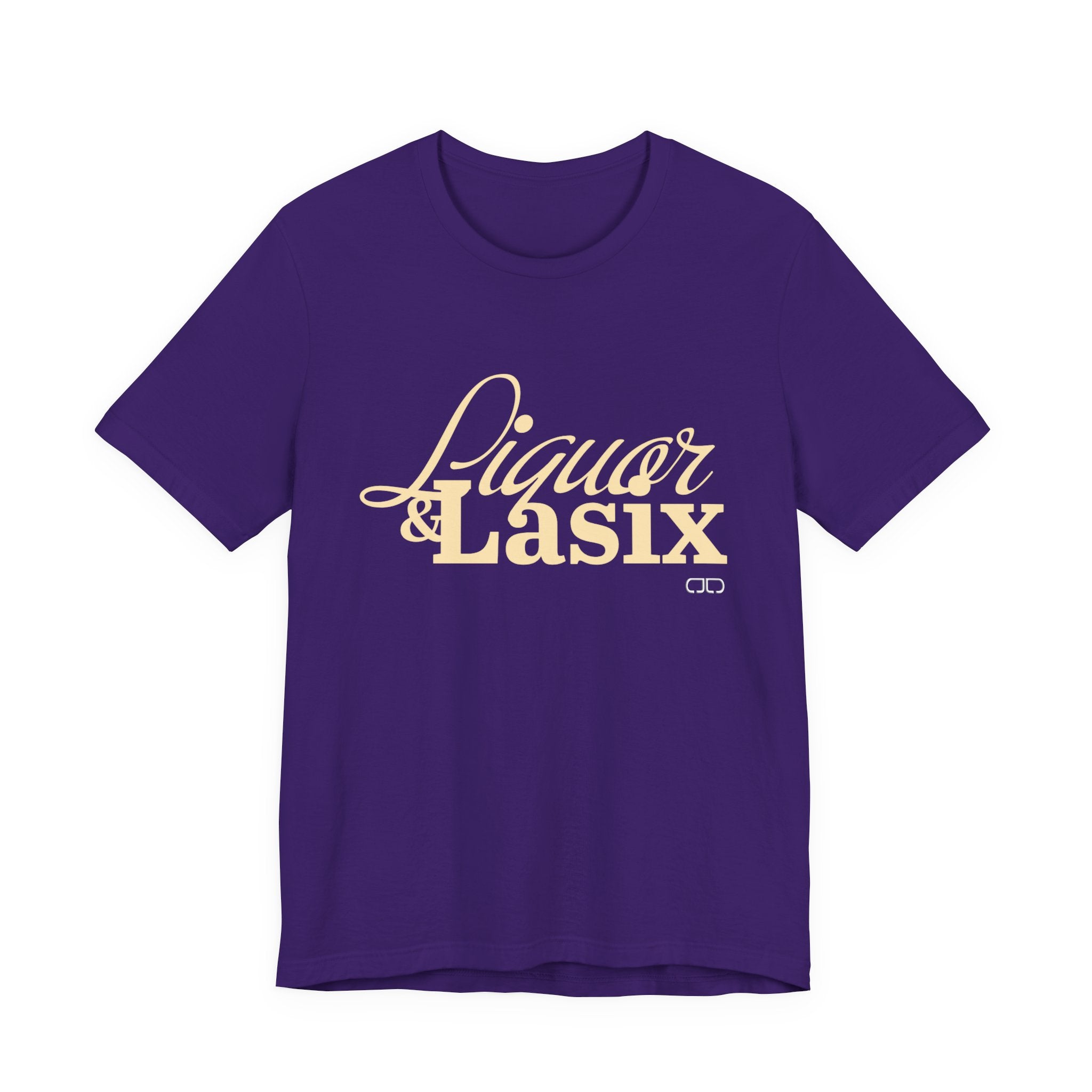 Liquor & Lasix Fun Graphic T-Shirt for Horse Lovers, Gifting, Casual Wear, Everyday Style, Trendy Fashion