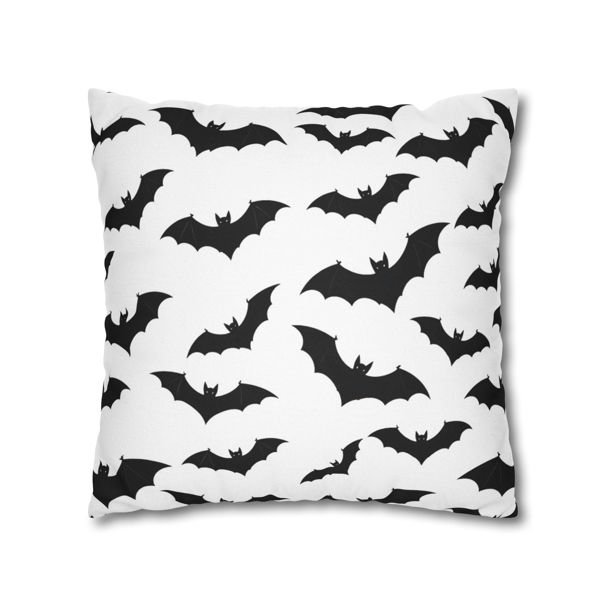 Boo | Halloween-Themed Spun Polyester Square Pillowcase, Boo Halloween Decor, Spooky Home Accent, Decorative Throw Pillow, Halloween Party [...]