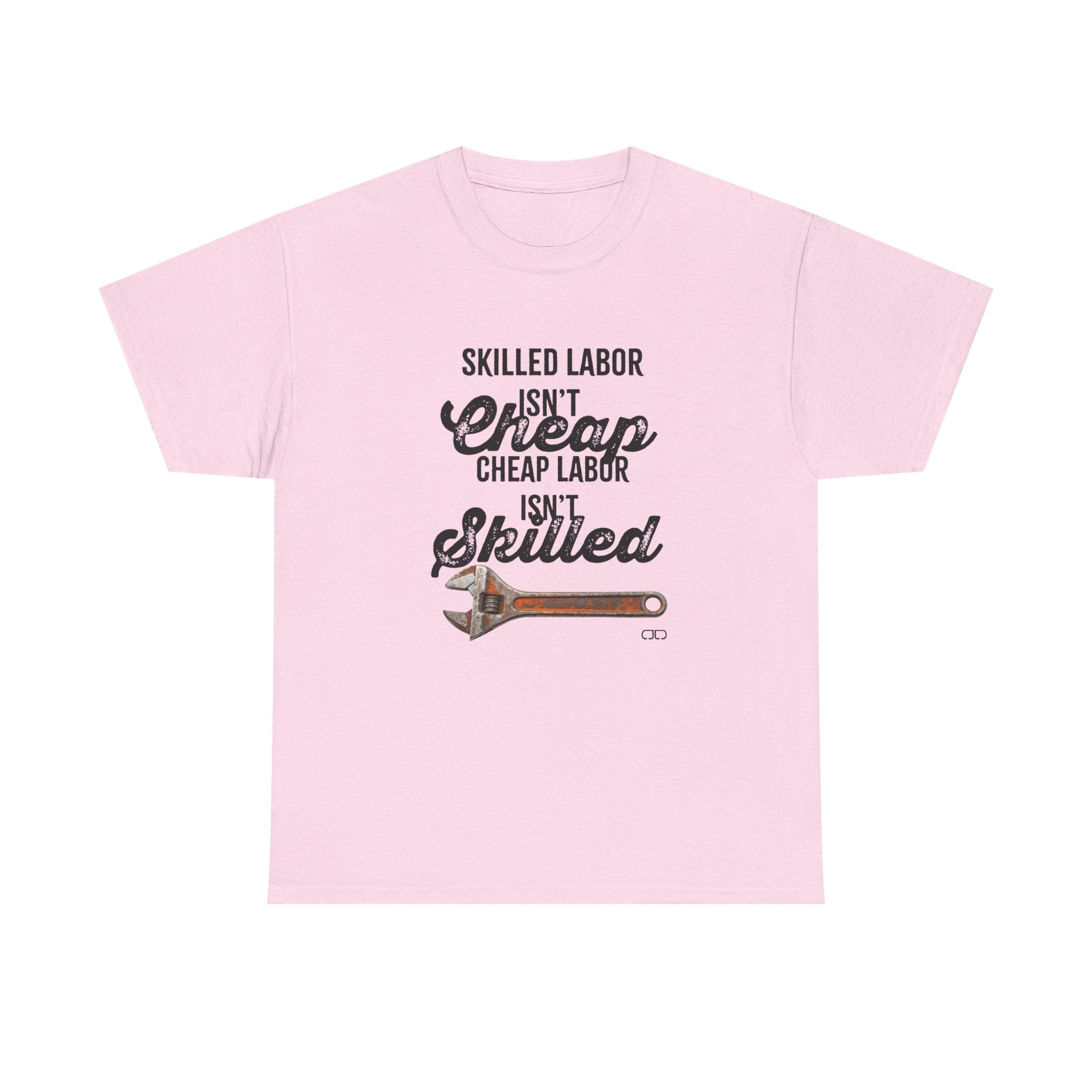 Skilled Labor Unisex Heavy Cotton Tee, Work Shirt, Gift for Tradespeople, Father's Day, Construction Worker Apparel
