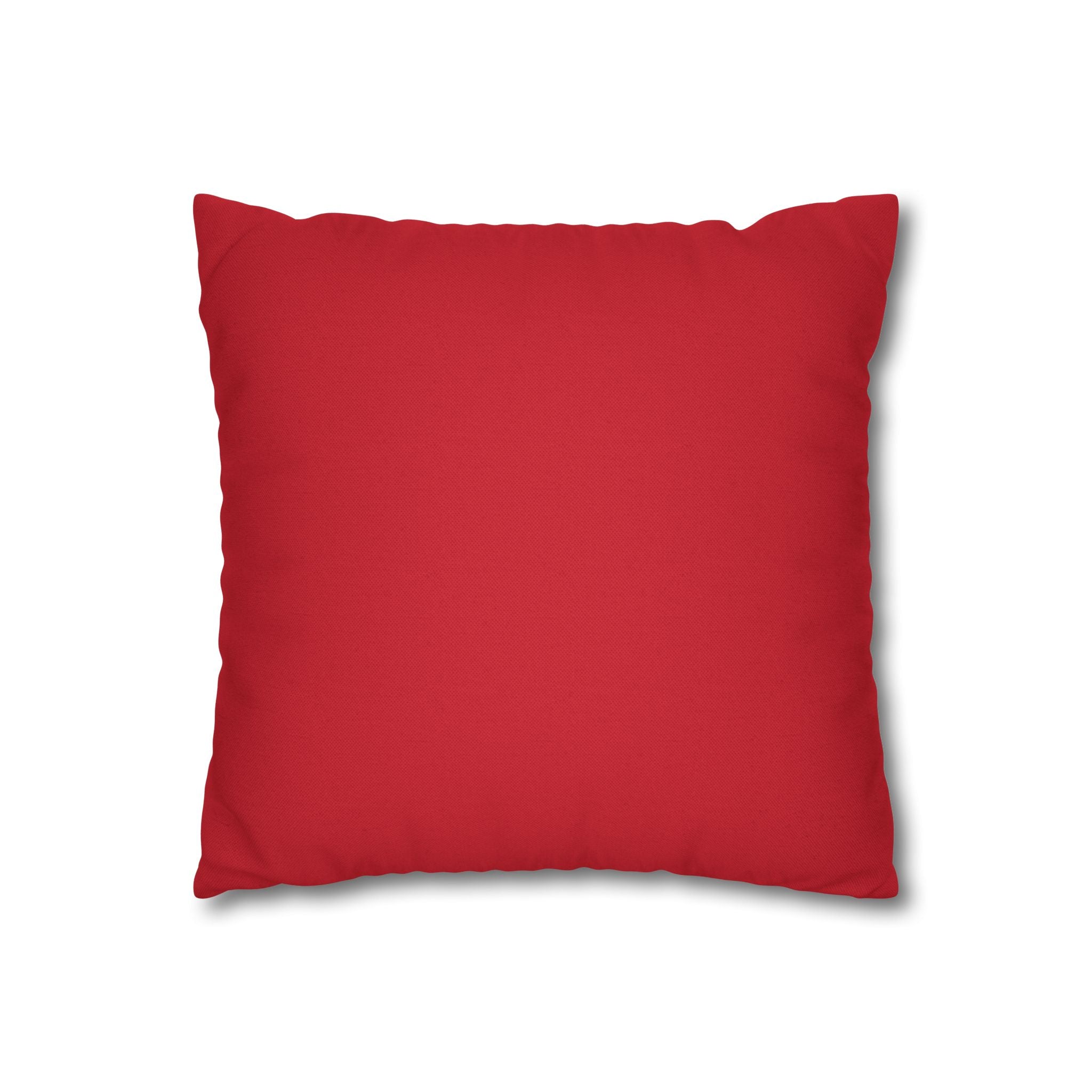 Bless Your Hearth Christmas Pillowcase — Holiday Fireplace Throw Pillow Cover