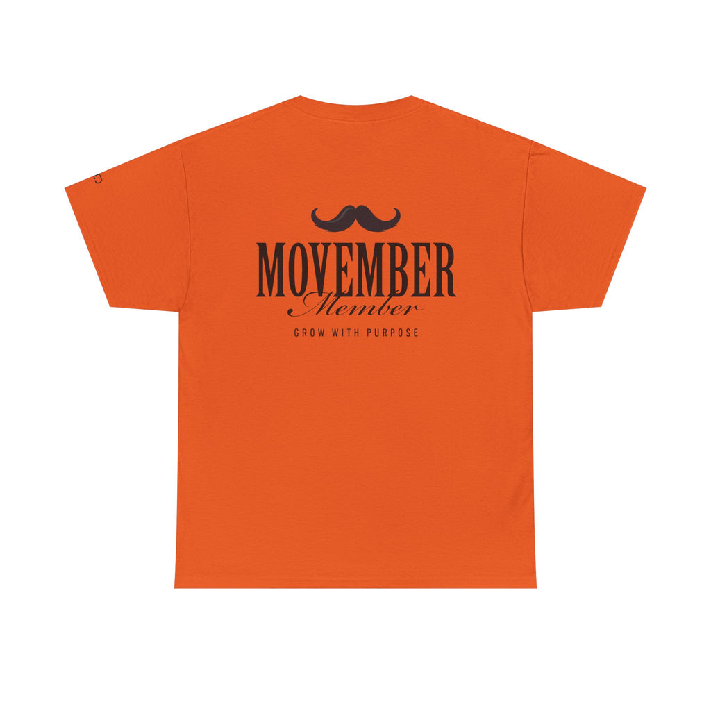 Movember Member  | Comfortable Cotton Shirt, Gifts, Fundraisers, Casual Wear, Everyday Style