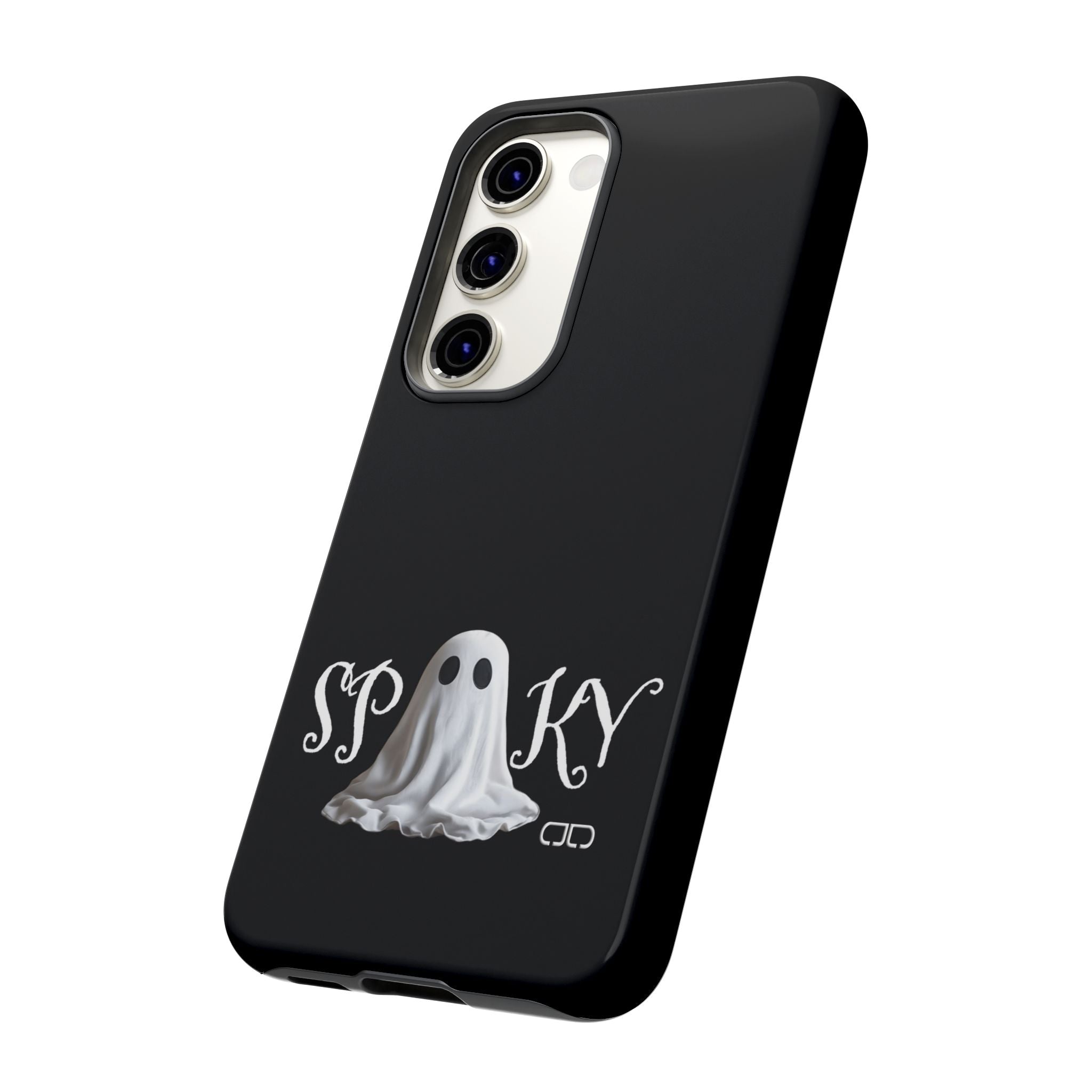 Spooky Ghost Phone Case, Halloween Accessories, Cute Phone Cover, Unique Gift for Ghost Lovers, Trendy Smartphone Decor