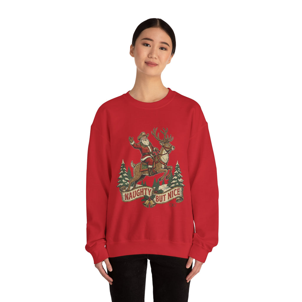 Naughty But Nice Christmas Crewneck